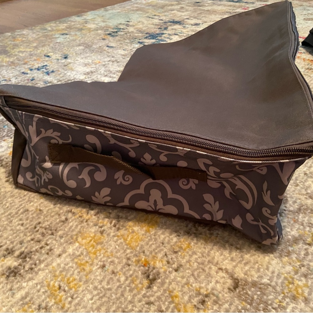 Thirty-One Perfect Fit Organizer in Gray Parisian Pop